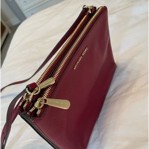 Authentic MK purse with adjustable strap